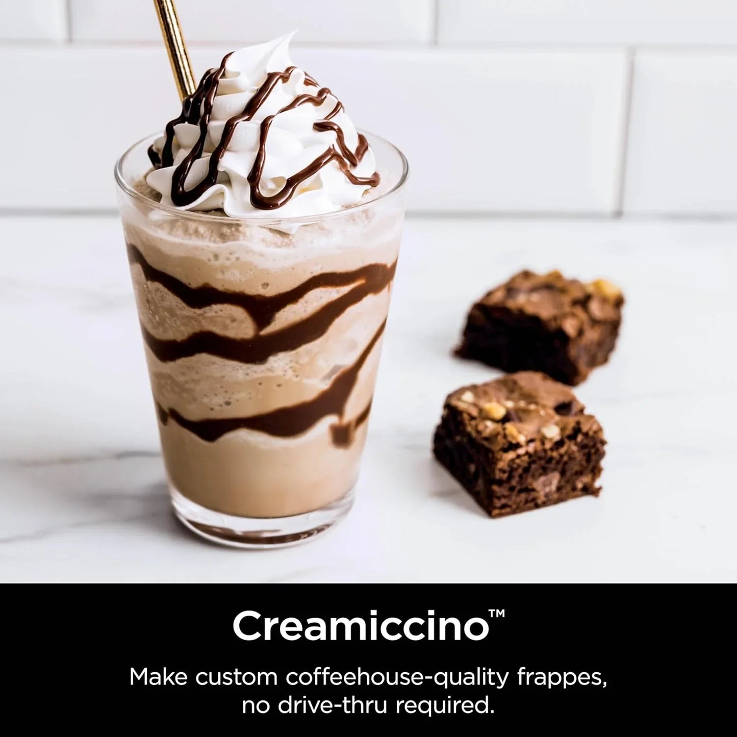 Ninja NC301 CREAMi Ice Cream Maker, For Gelato, Mix-Ins, Milkshakes, Sorbet, Smoothie Bowls And More, 7 One-Touch Programs, With