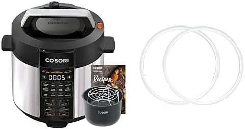 Cosori Pressure Cooker 6QT, Stainless Steel, 9-in-1 Multi Cooker, 12 Safety Features