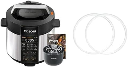 Cosori Pressure Cooker 6QT, Stainless Steel, 9-in-1 Multi Cooker, 12 Safety Features