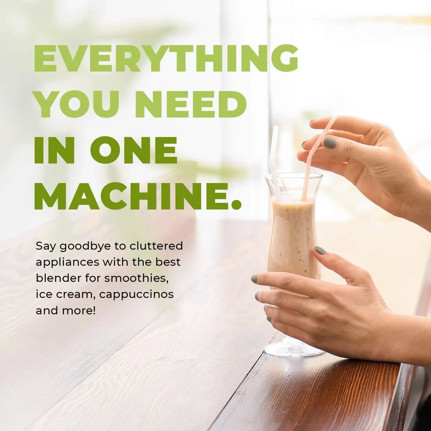 Cleanblend Commercial Blender With 5-Year Full Warranty Performance Professional Countertop Blender