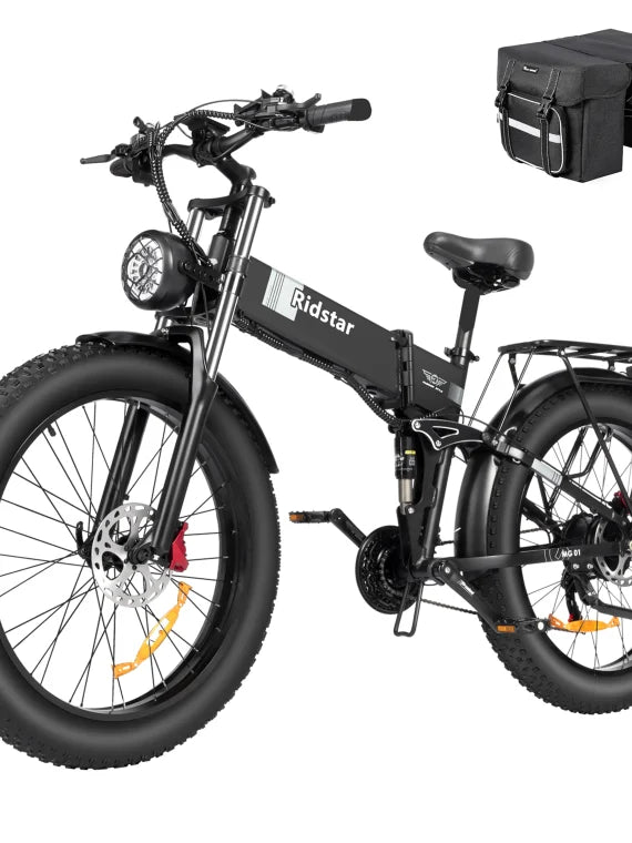 Eletric Bike For Adults 750W Motor 48V 20Ah Removable Battery 26 Fat Tire Folding E-Bike Shimano 21-Speed Mtb Cycling UL2849
