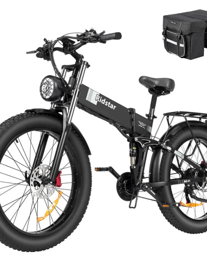 Eletric Bike For Adults 750W Motor 48V 20Ah Removable Battery 26 Fat Tire Folding E-Bike Shimano 21-Speed Mtb Cycling UL2849