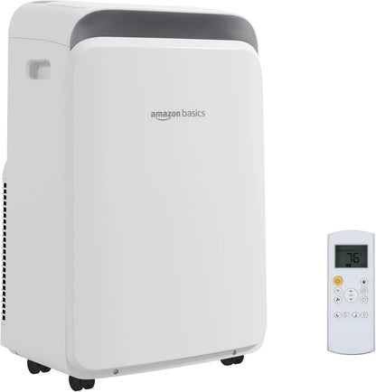 Amazon Basics 3-In-1 Portable Air Conditioner With Remote, Timer, Sleep Mode, Auto Swing, Dehumidifier, 10000 BTU, Ashrae/6000 BTU, Sacc