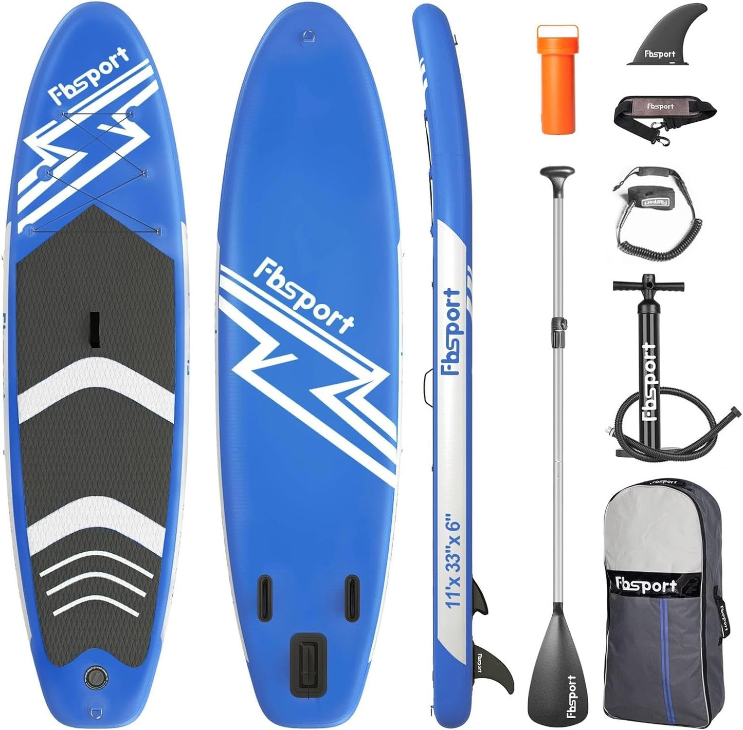 Premium Stand Up Paddle Board Yoga Board With Sup Accessories And Carry Bag