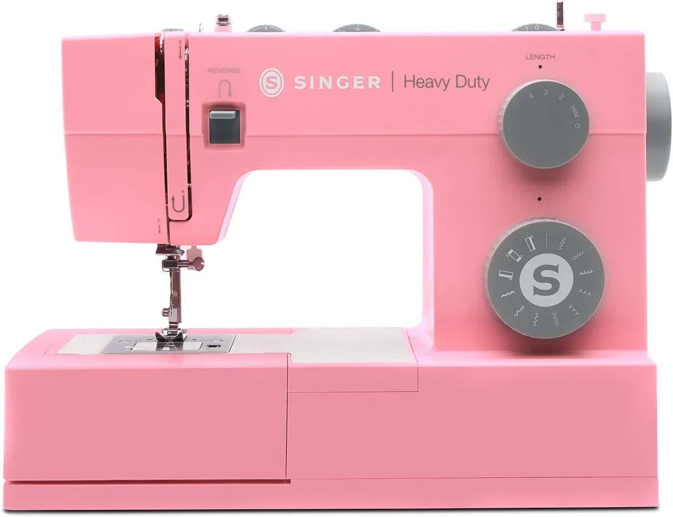 Singer 4411 Heavy Duty Pink Sewing Machine With Accessories, High Speed