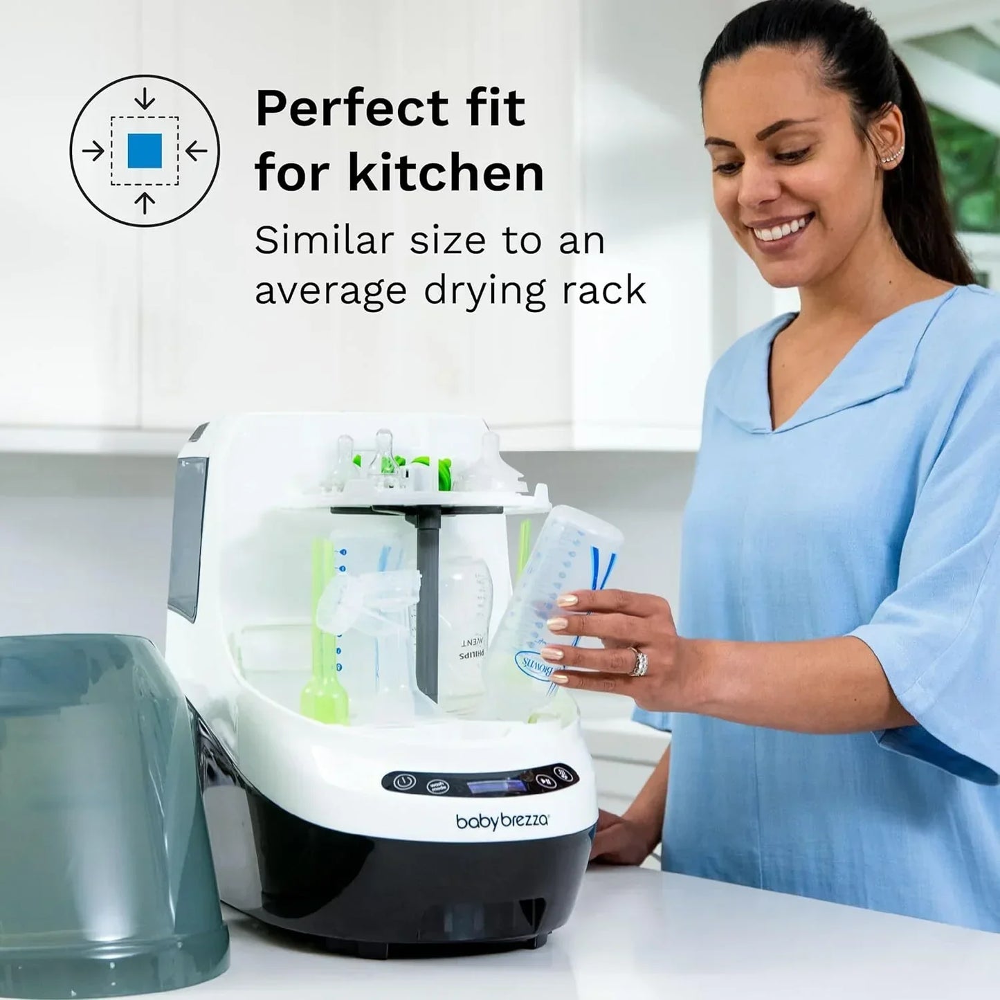 Bottle Washer Pro Baby Bottle Washer Sterilizer Dryer All-in-One Machine Cleans Bottles