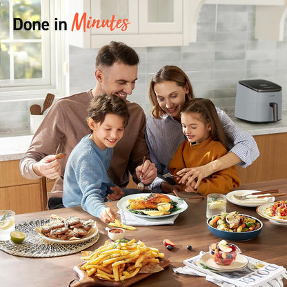 Cosori Air Fryer 9-in-1 Compact And Large 6-Qt. Fast Turbo Modes Precise Heat For Even Results