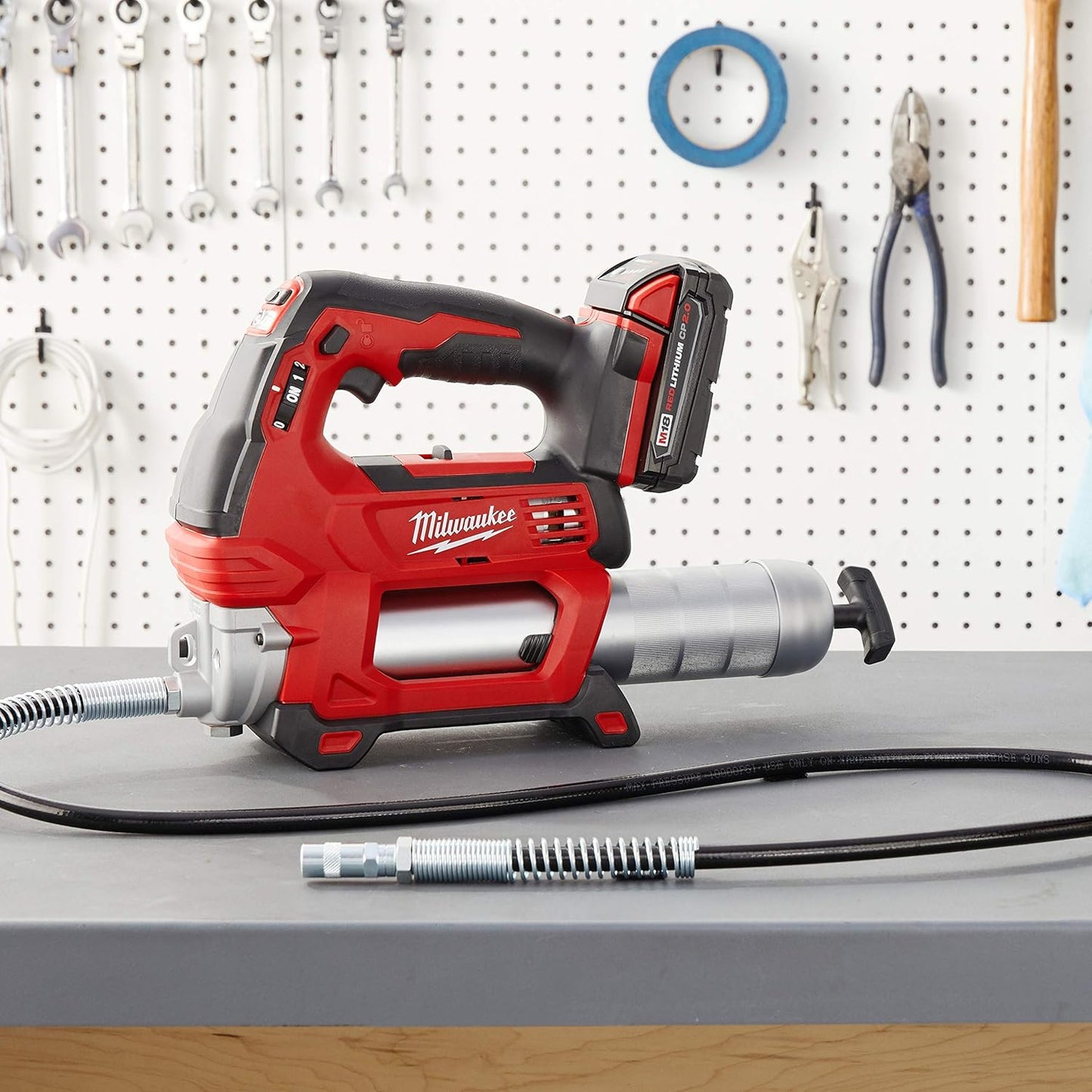 Electric- M18 Cordless Dual-Speed Lubrication Gun, Unfitted