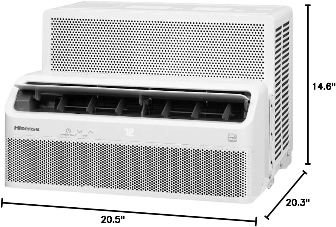 Hisense 8,000 BTU Smart Inverter Window Air Conditioner Bracket