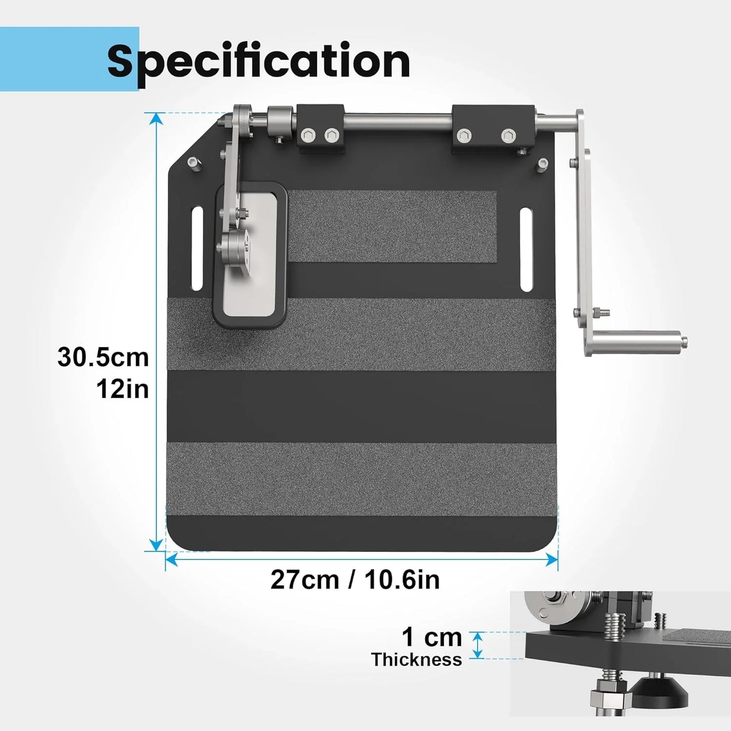 Portable Left Foot Accelerator Gas Pedal Lfgp Secures Driving Aid