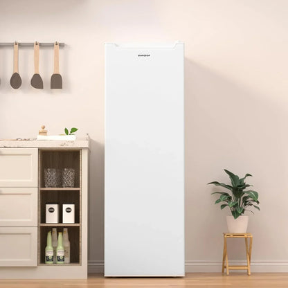 Bangson Upright Freezer 7.0 Cu. Ft. Stand Up Freezer Convertible Upright Freezer/Refrigerator
