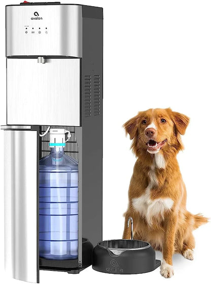 Limited Edition Self Cleaning Water Cooler Water Dispenser- 3 Temperature Settings- Hot, Cold And Room Water, Stainless Steel Construction