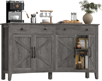 Vasagle Liry Collection- Storage Cabinet, Buffet Cabinet, Sideboard, Credenza