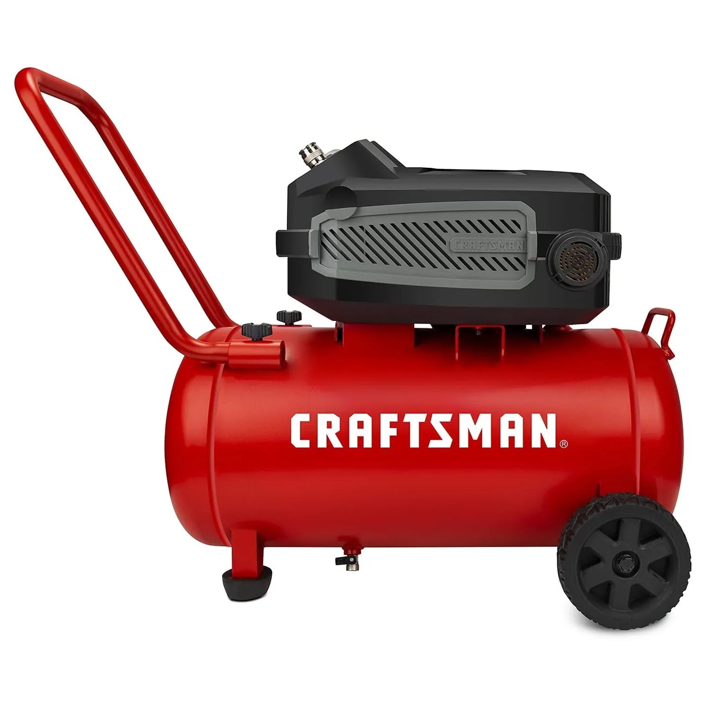 Hard Air Compressor, 10 Gallon 1.8 HP 175 PSI, 4.0CFM 90PSI, Oil Free And Maintenance Free, Portable With Large Wheels, CMXECXA0201041
