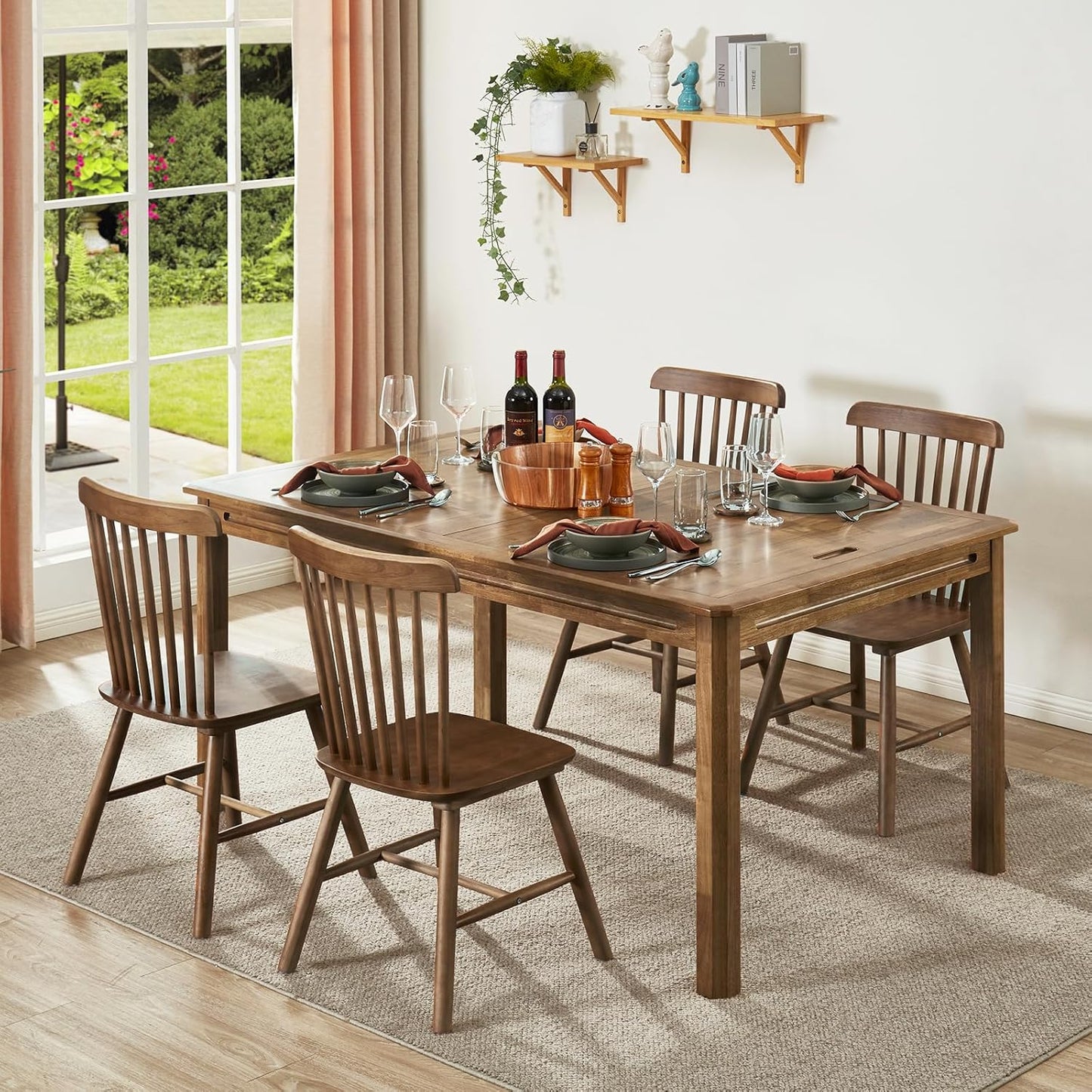 Board Game Table With Removable Top, Seats 4, 6, 57 In. x 33 In. Play Area