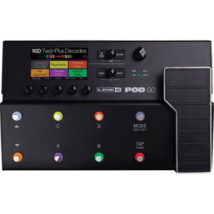 Line 6- Pod Go Guitar Processor- Black