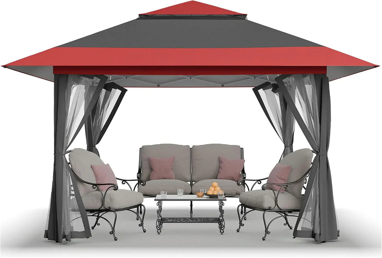 Crown Shades 13x13 Pop Up Gazebo, Canopy Tent
