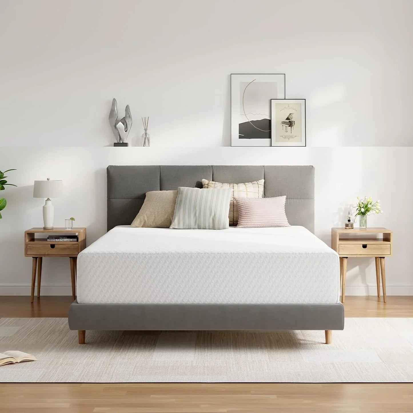 Novilla Twin Size Mattress, 10 In. Memory Foam Mattress Twin For Balanced Support And Pressure Relief, Cooling Comfort For Nightlong Refreshment