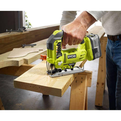 Ryobi One Plus 18V Cordless 10-Tool Combo Kit With 3 Batteries And Charger PCK750KN