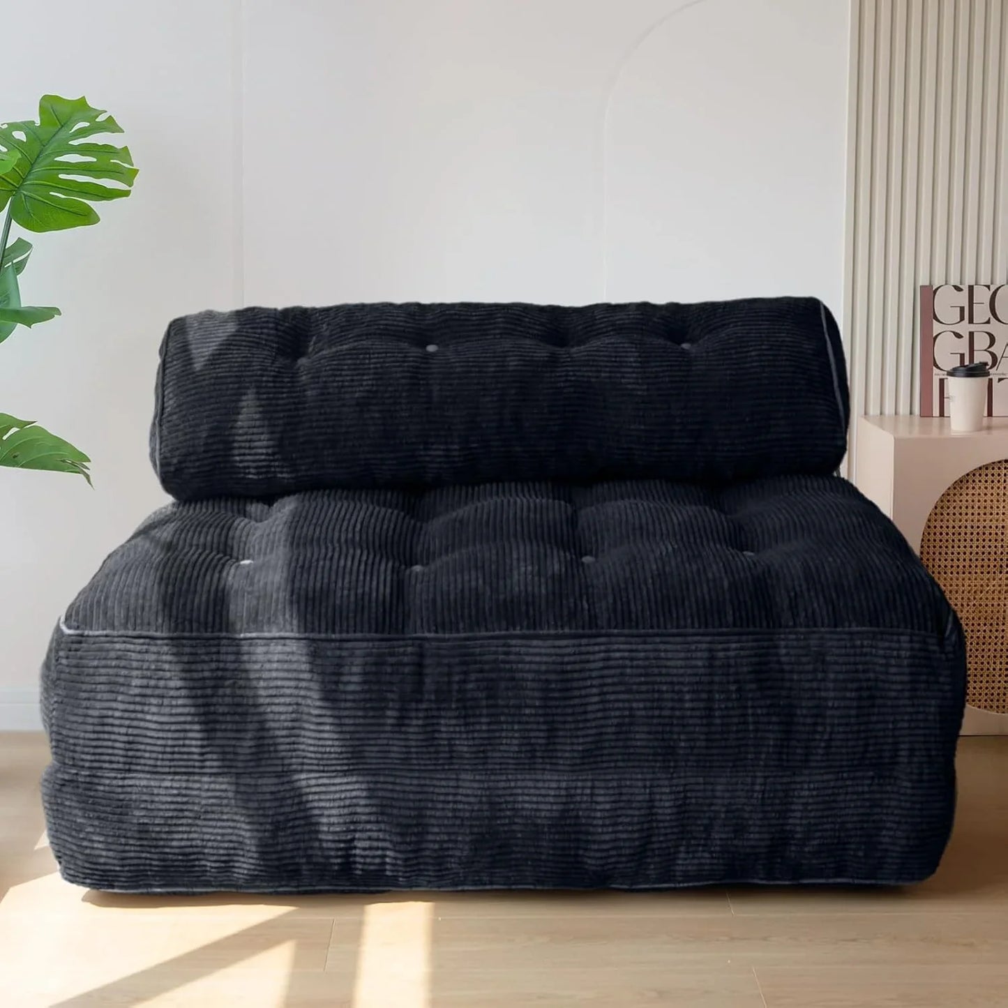 Maxyoyo Folding Sofa Bed, Convertible Sleeper Chair With Pilow Foldable Mattress With Back Support