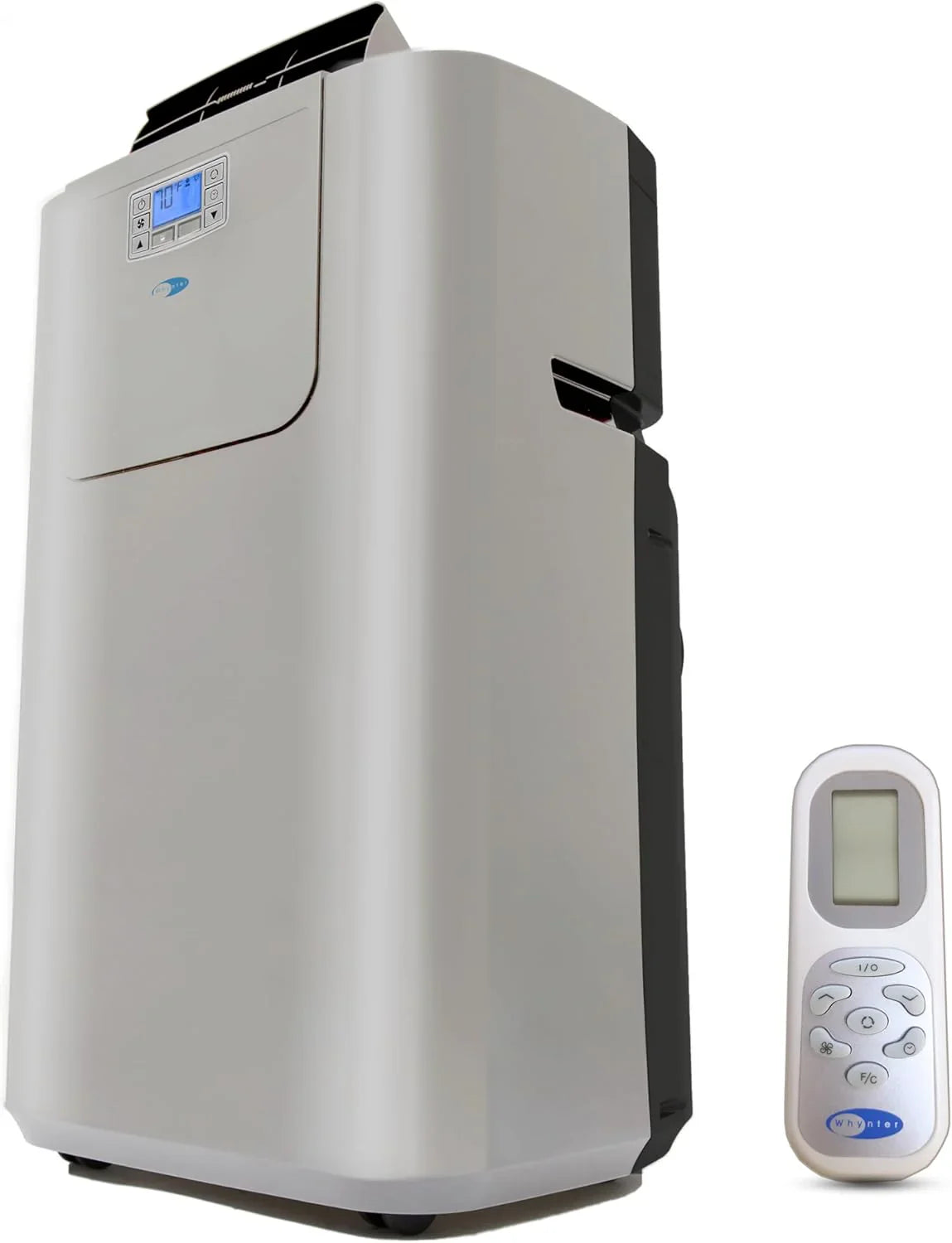 Whynter Portable Air Conditioner 12,000 BTU With Dual Hose Dehumidifier And Cooling Fan For 400 Sq. Ft. Rooms