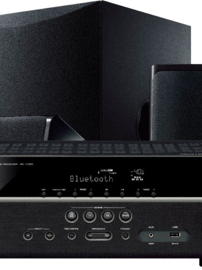 Yamaha, 5.1-Channel 4K Home Theater Speaker System With Powered Subwoofer And Bluetooth Streaming, Black