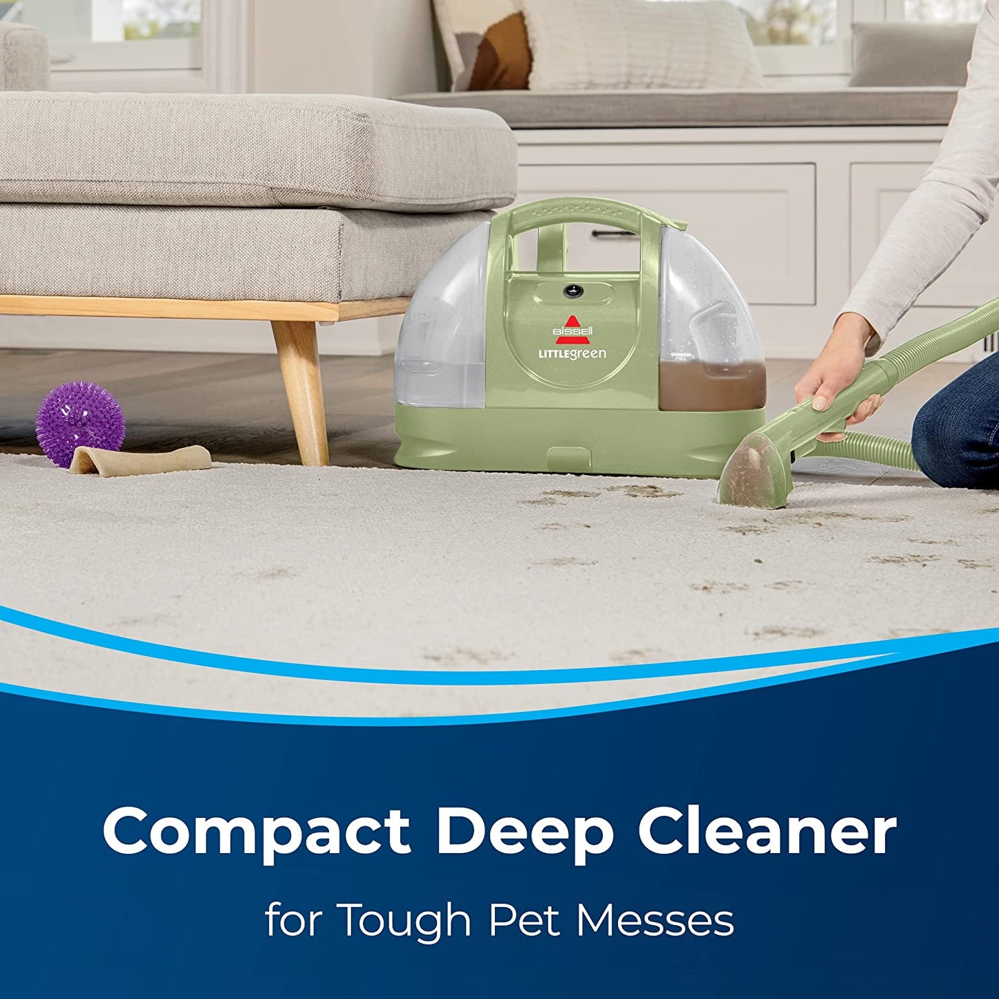 Bissell Multi-Purpose Portable Carpet And Upholstery Cleaner, 1400B