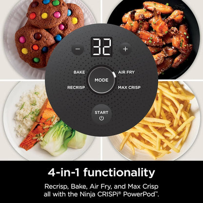 Ninja Crispi 4-in-1 Portable Glass Air Fryer Cooking System
