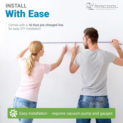 Mrcool 24000 BTU 230V Ductless Inverter Mini Split Air Conditioner And Heat Pump System