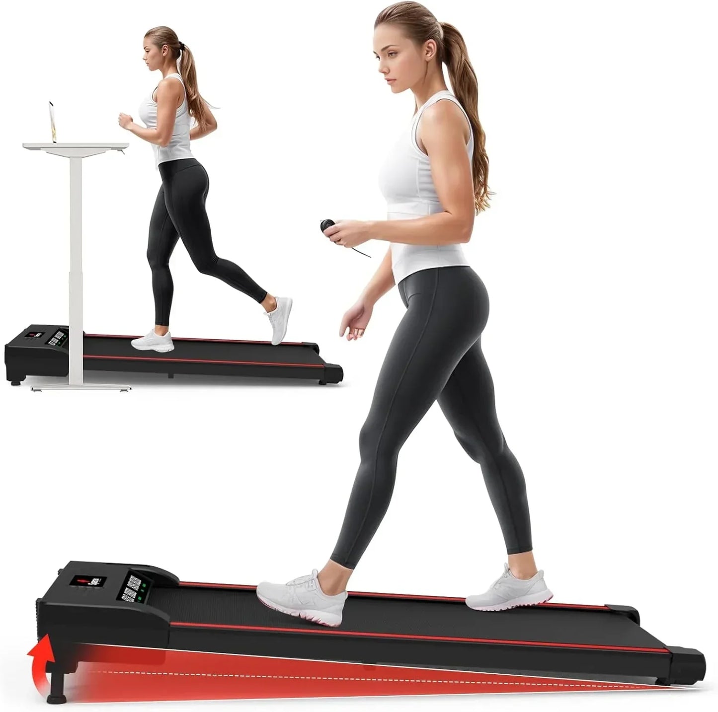 Sperax Walking Vibration Pad With App 3-in-1 Under Desk Treadmill Walking Treadmill Pad
