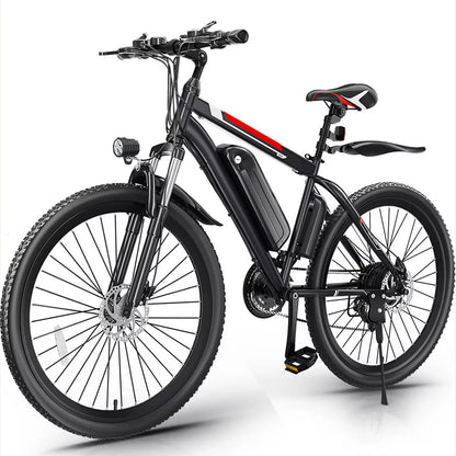 500W Electric Bike 26 In. Electric Bicycle For Adults With Cruise Control System Ebike