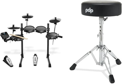 Alesis Turbo Mesh Kit- Electric Drum Set With Over 100 Sounds Mesh Drum Pad