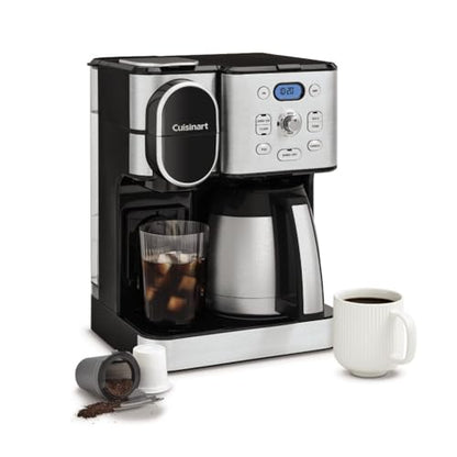 Cuisinart Coffee Center 10 Cup Thermal Coffeemaker And Single Serve Brewer
