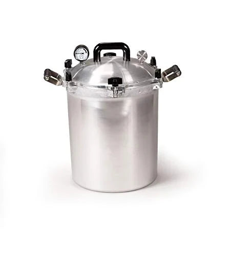 All American 930 Canner Pressure Cooker, 30 Qt., Silver
