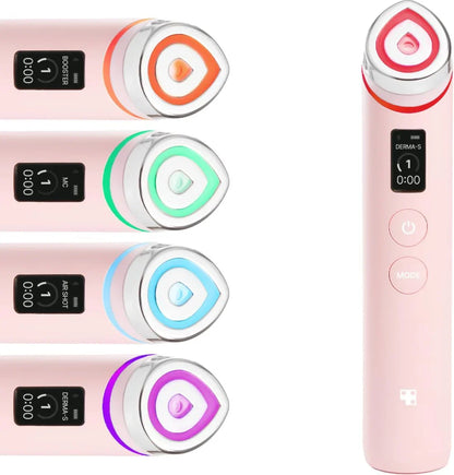 Medicube Booster Pro, 6-in-1 Real Glass Glow Beauty Massager, For Clear, Radiant