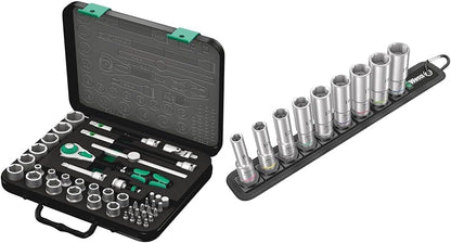5003594001 8100 Sb 2 Zyklop 3/8 In. Metric Ratchet Set, Piece Of 43