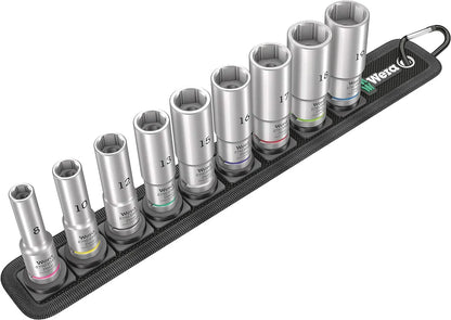 5003594001 8100 Sb 2 Zyklop 3/8 In. Metric Ratchet Set, Piece Of 43