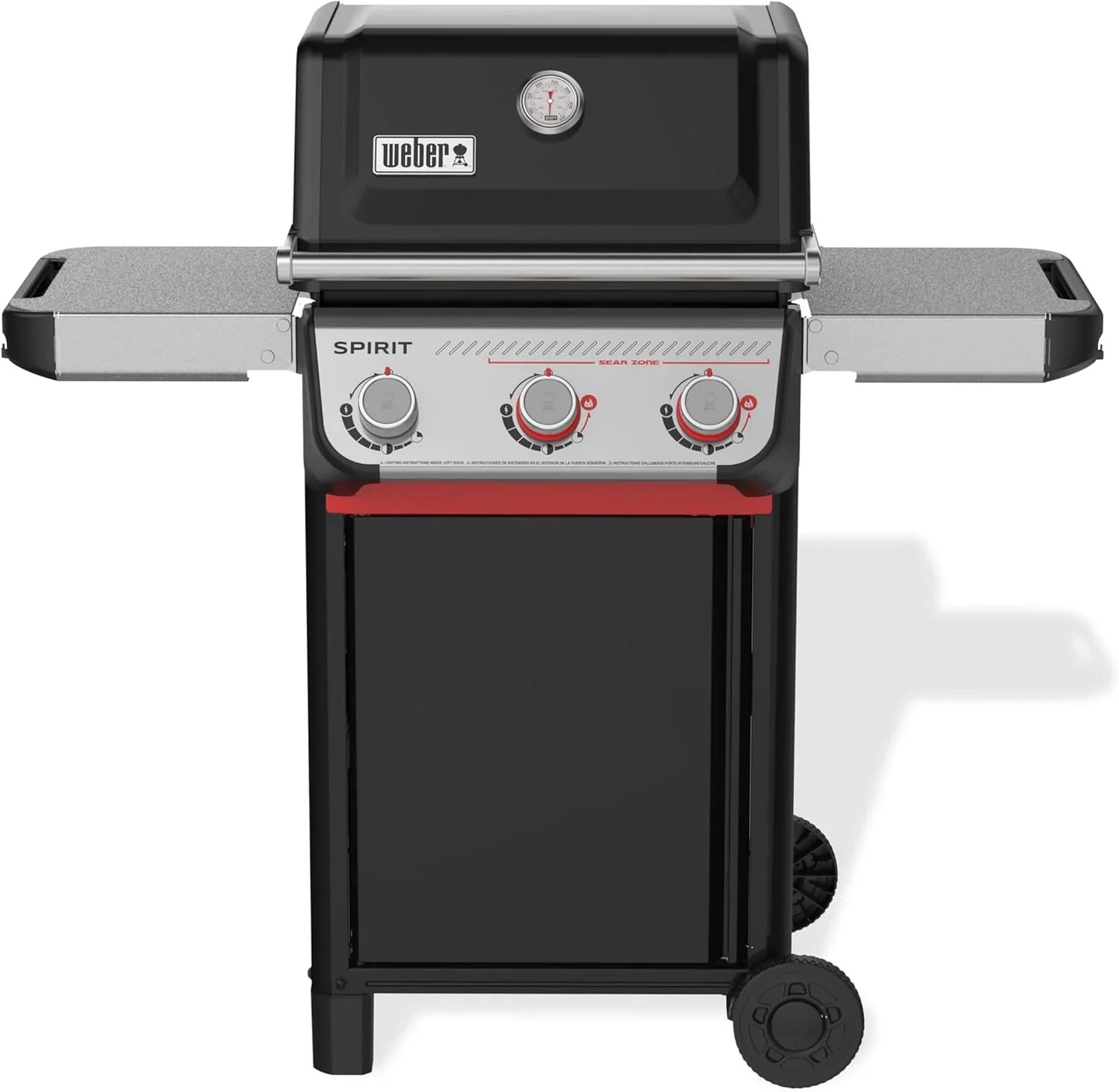 Weber Spirit E-325 Liquid Propane Gas Grill For Outdoor Cooking And Bbq, 3 Burners