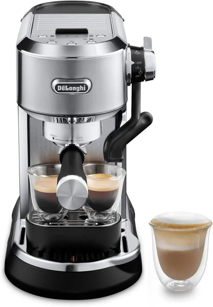 De'Longhi Classic Espresso Machine With Milk Frother, 15-Bar Pump And Temperature Control