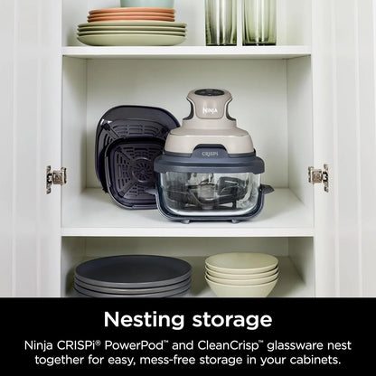 Ninja Crispi 4-in-1 Portable Glass Air Fryer Cooking System