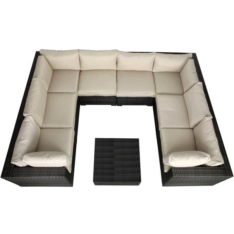 Amarantha 6- Person Seating Group With Cushions