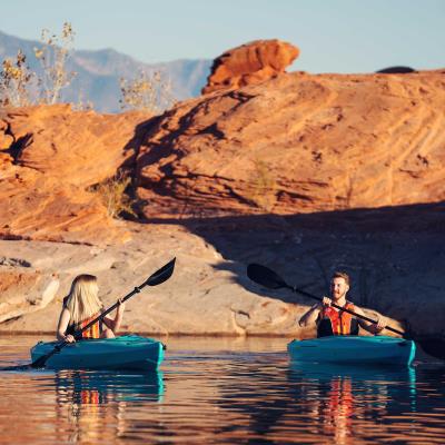 Lifetime Guster 100 Sit-In Kayak, 2-Pack 457