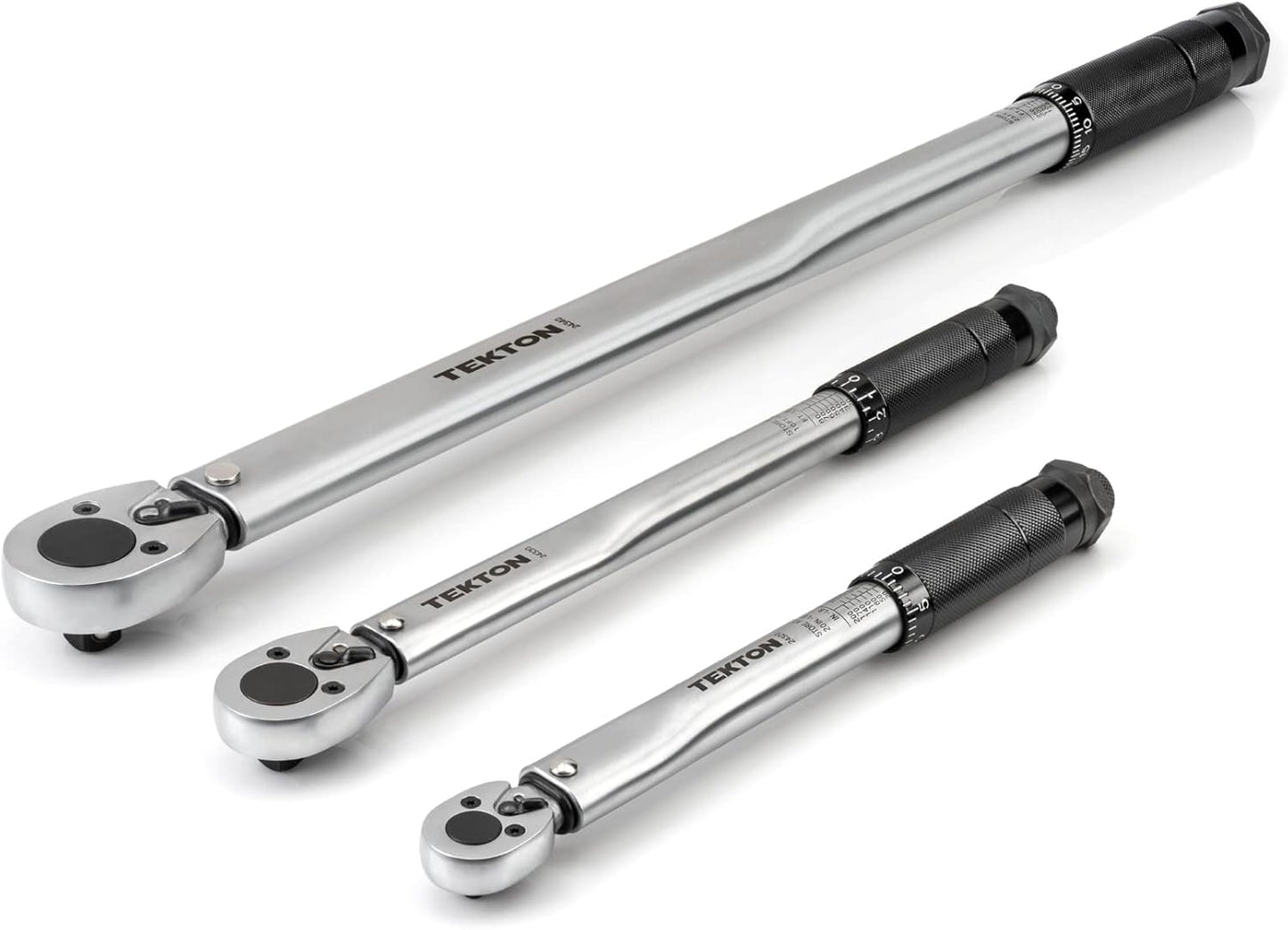 Tekton Torque Wrench Set 1/4 3/8 1/2 In. Micrometer 3-Piece