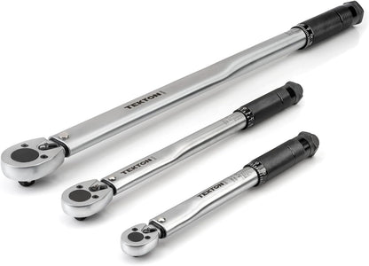 Tekton Torque Wrench Set 1/4 3/8 1/2 In. Micrometer 3-Piece