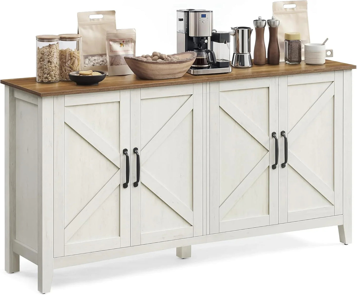 Vasagle Liry Collection- Storage Cabinet, Buffet Cabinet, Sideboard, Credenza