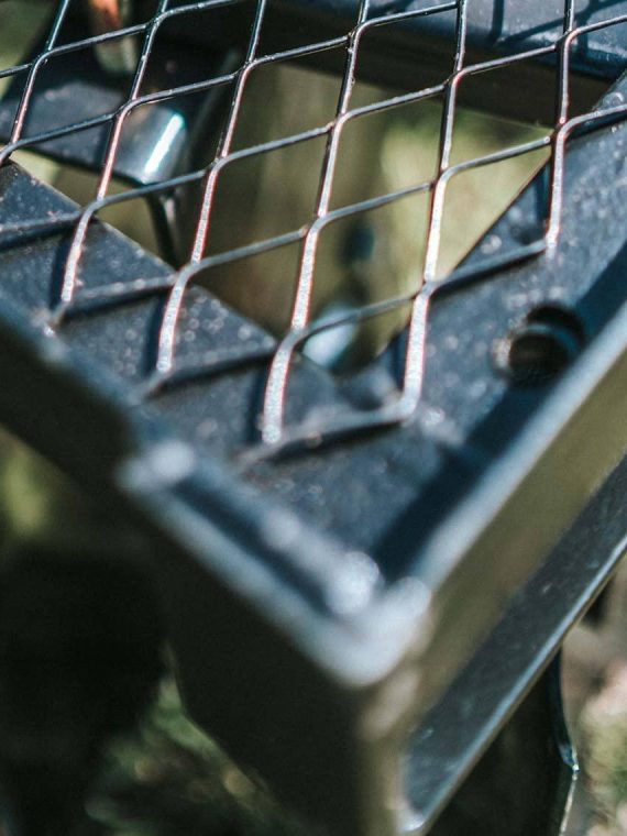 Titan Distributors Inc. 4-Ft Notched Disc Harrow Attachment Pull Behind For ATV And UTV 2-in Towball Hitch NO250072
