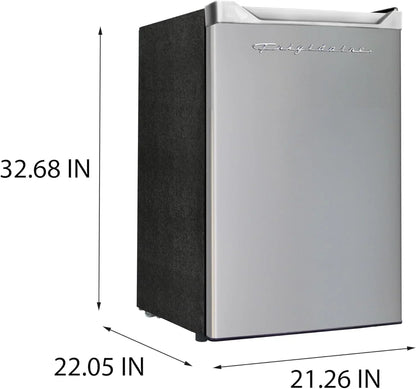 Frigidaire Upright Freezer, 6.5 Cu. Ft, Deep Freeze, Vinyl Coated Metal With Wire Shelving, Compact For Kitchen, RV, Dorm, Cabin, And Trailer