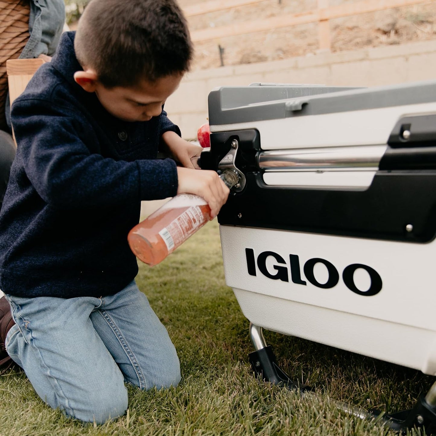 70Qt Wheeled Cooler Insulated Hard Shell Ice Chest
