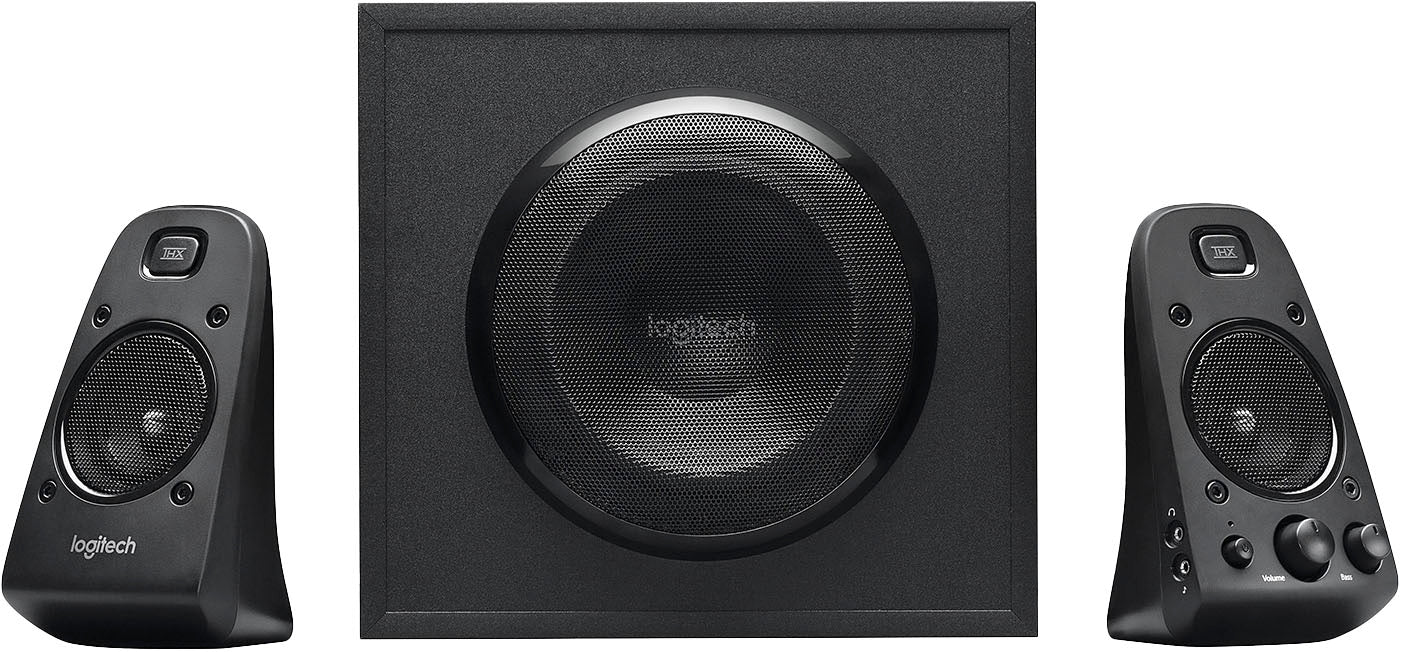 Logitech, Z623 2.1 Speaker System, 3 Piece, Black