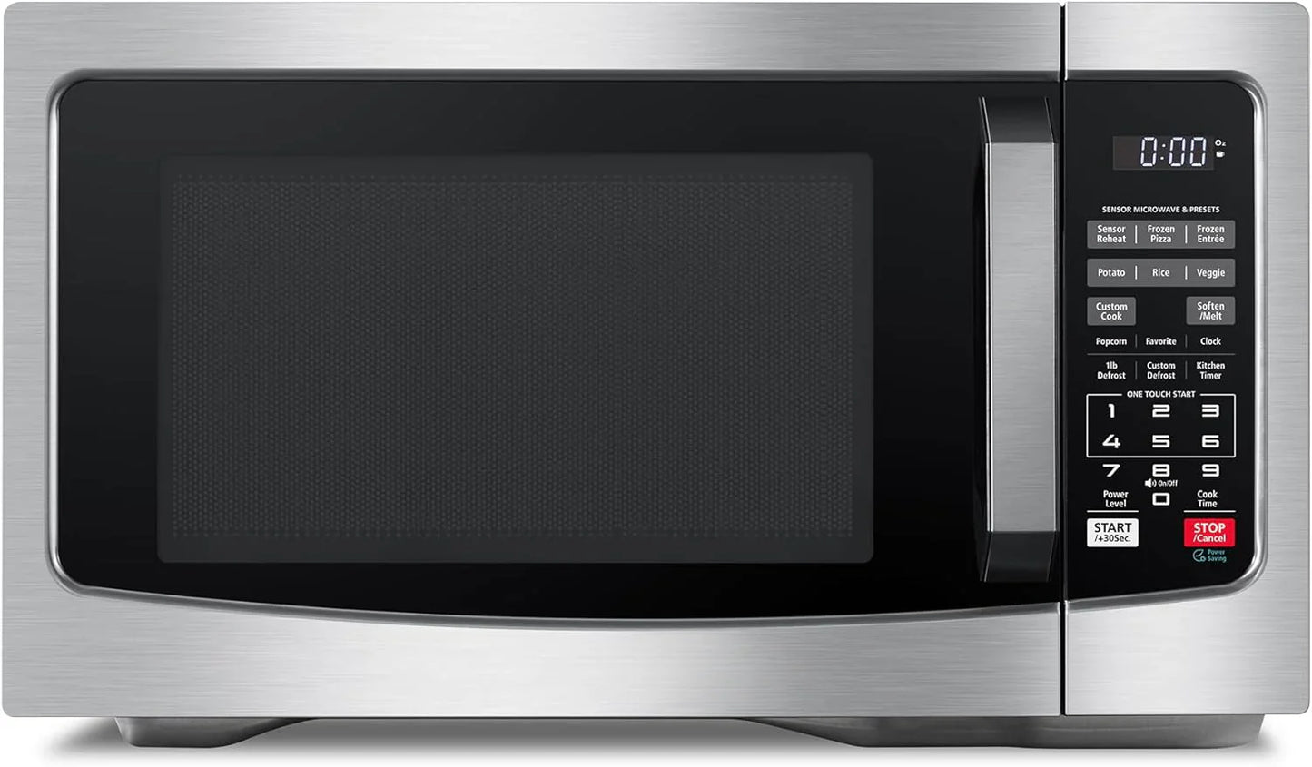 Air Fryer Combo 8-in-1 Countertop Microwave Oven, With Convection, Broil, Odor Removal Mode, 12.4 In. Position Memory Turntable, Child-Lock